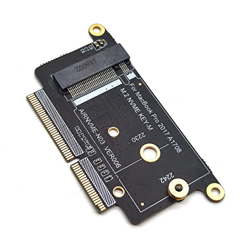 NEUE A1708 SSD Adapter NVMe PCI äußern PCIE zu M2 NGFF SSD Adapter Karte M.2 SSD für Apfel Macbook Profi Retina 13 "A1708