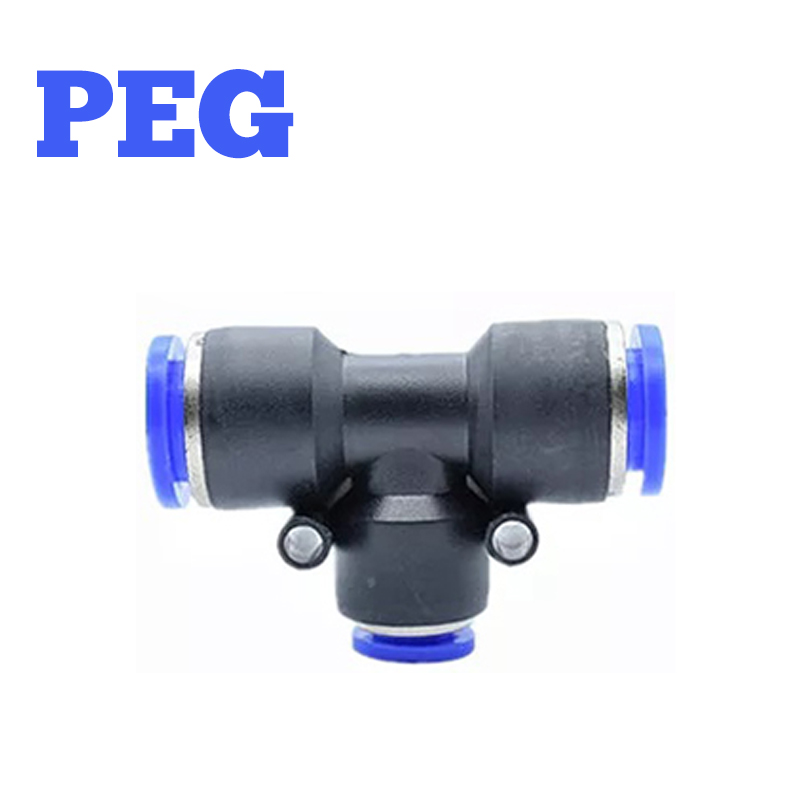 Raccord pneumatique PG/PZAG/PW/PKG/PVG/PEG 6mm à 16mm, raccord en plastique, raccord rapide, 1 pièce