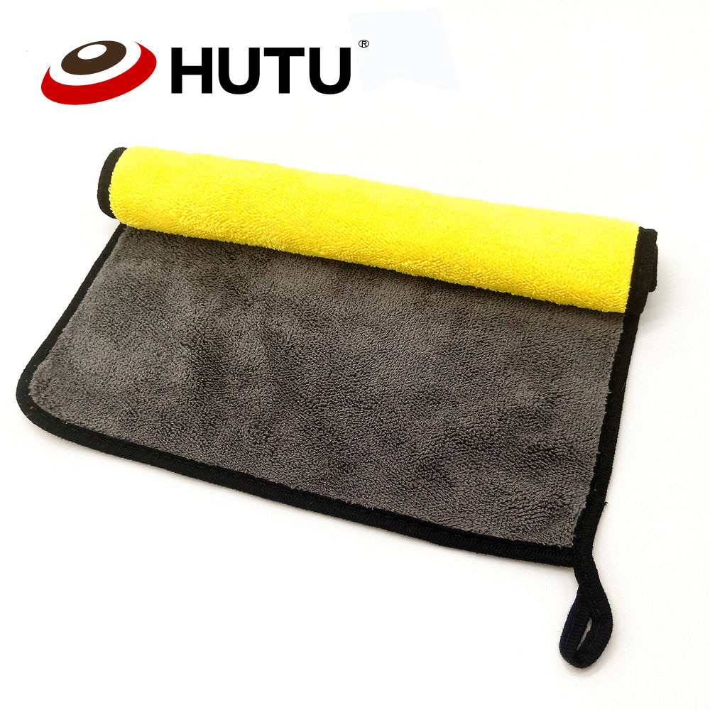 Serviette de nettoyage de voiture en microfibre, pour lavage de véhicule extra doux, chiffon de séchage, 3/5/10 pièces