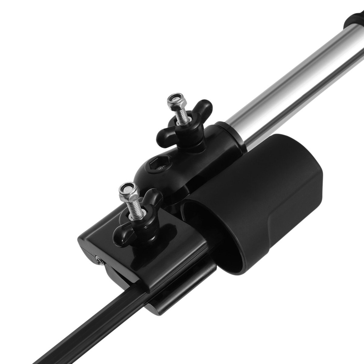 Ounona suporte de guarda-chuva ajustável suporte ao ar livre guarda-chuva titular para bicicleta elétrica carrinho cadeira roda (preto)