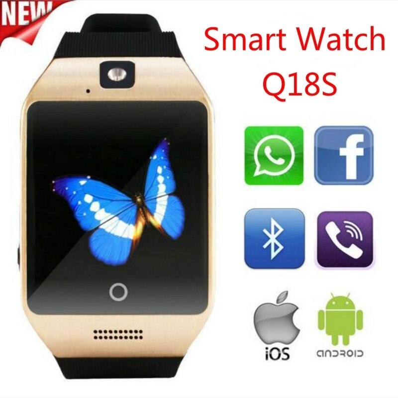 Smartwatch Q18 Smartwatch Ondersteuning Sim Tf Card Call Push Bericht