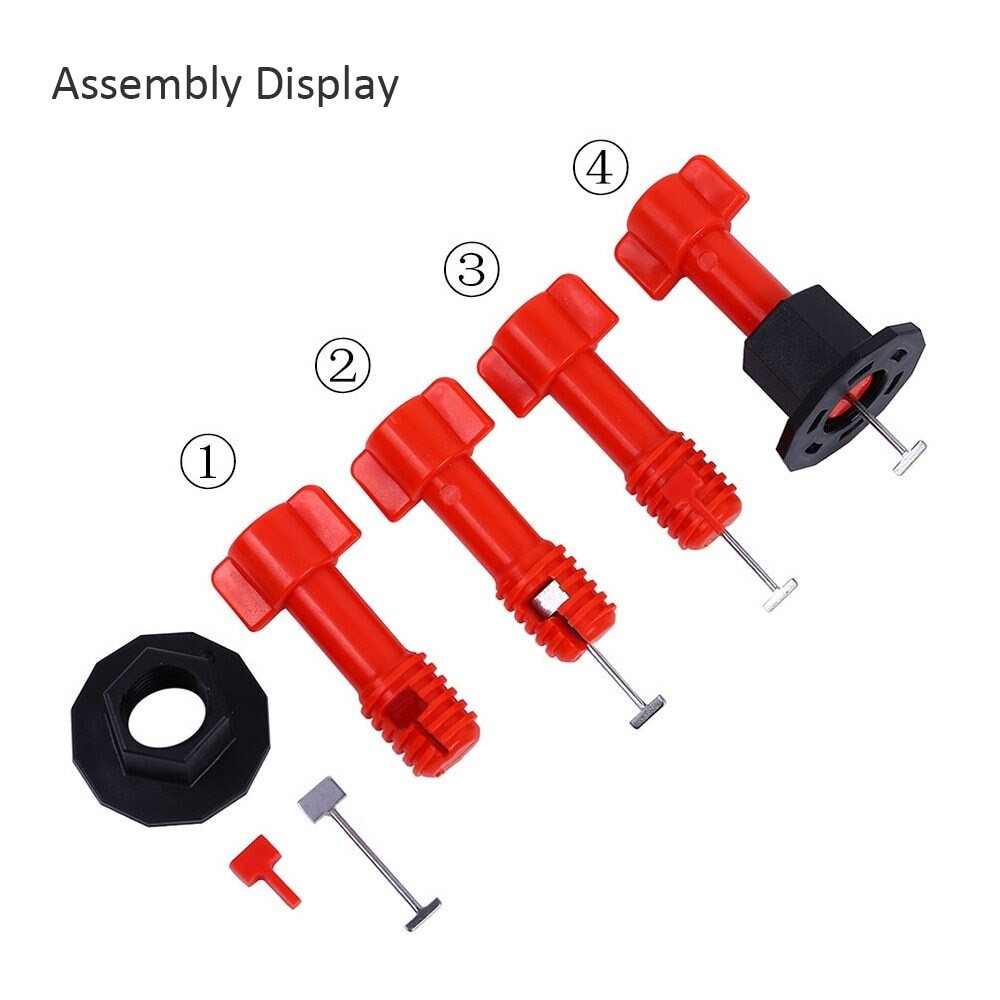 25 Pcs Tegel levellers Mini Niveau Wiggen Uitlijning Tegel Spacers voor Muur Vloertegels carrelage Leveling Leveler Locator Spacers