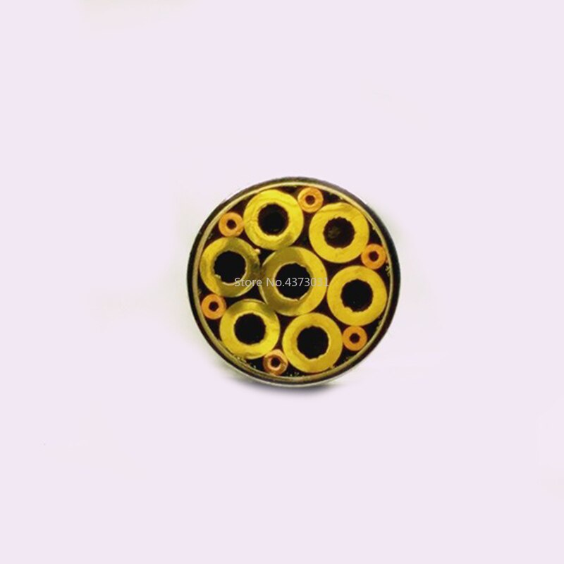 Remaches de alfiler de mosaico de 5mm para cuchillo, mango de tornillo decorativo, 9 tipos de , estilo exquisito, herramienta de mango de cuchillo de 9cm de longitud