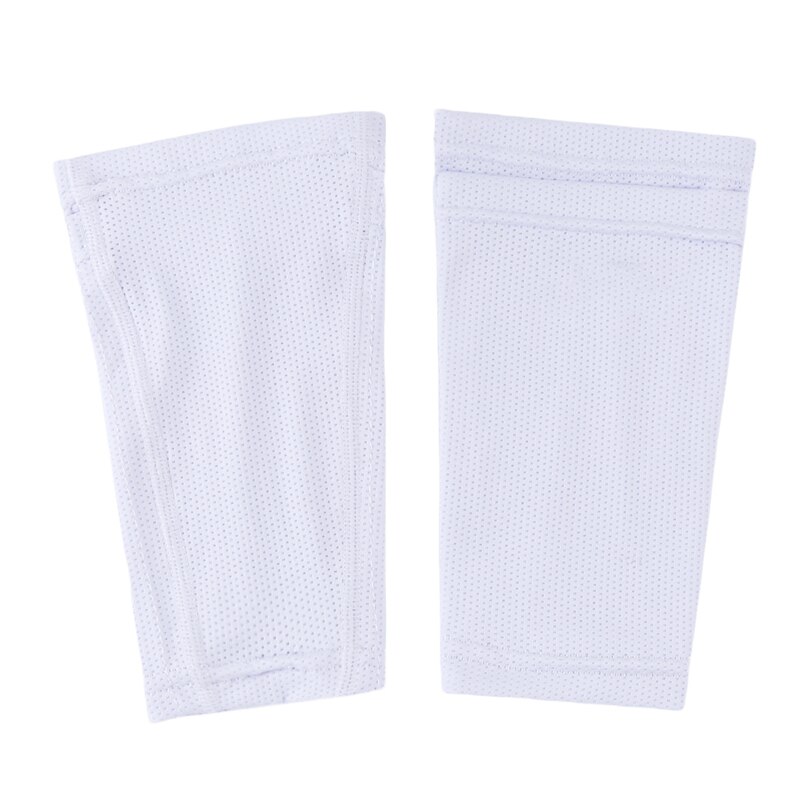 Calcetines protectores de fútbol, para espinilleras de fútbol, Mangas de pierna, soporte de espinillera, para adultos, 1 par