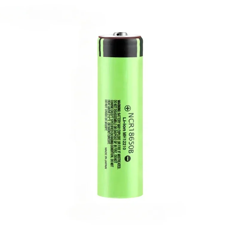 NCR18650 Battery Original Full Capacity 18650b 34B 3.7V 3400mAh Rechargeable Lithium Battery Flashlight Tip Battery