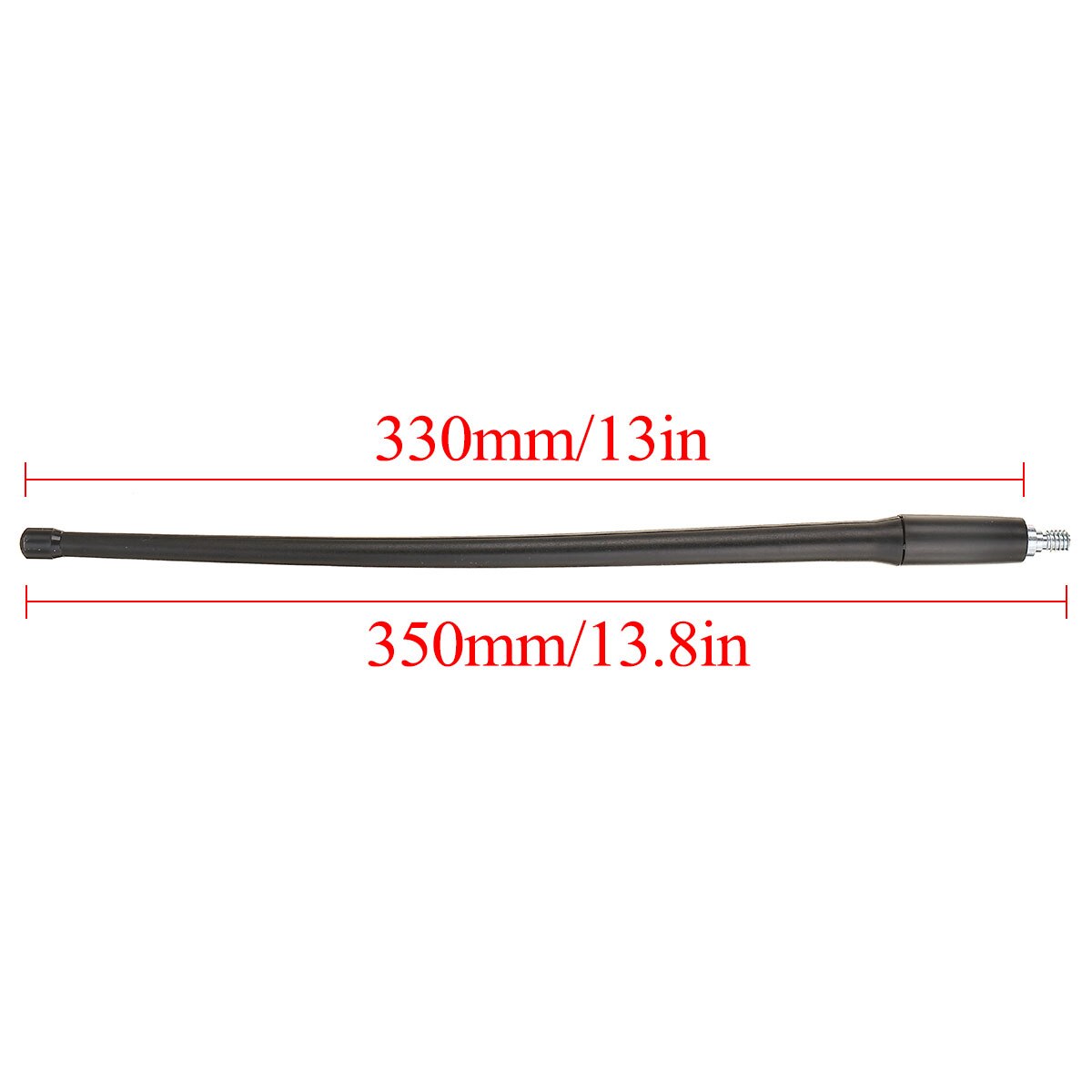 13" AM FM Radio Antenna for Jeep Wrangler JK JL 2007 Rugged Ridge
