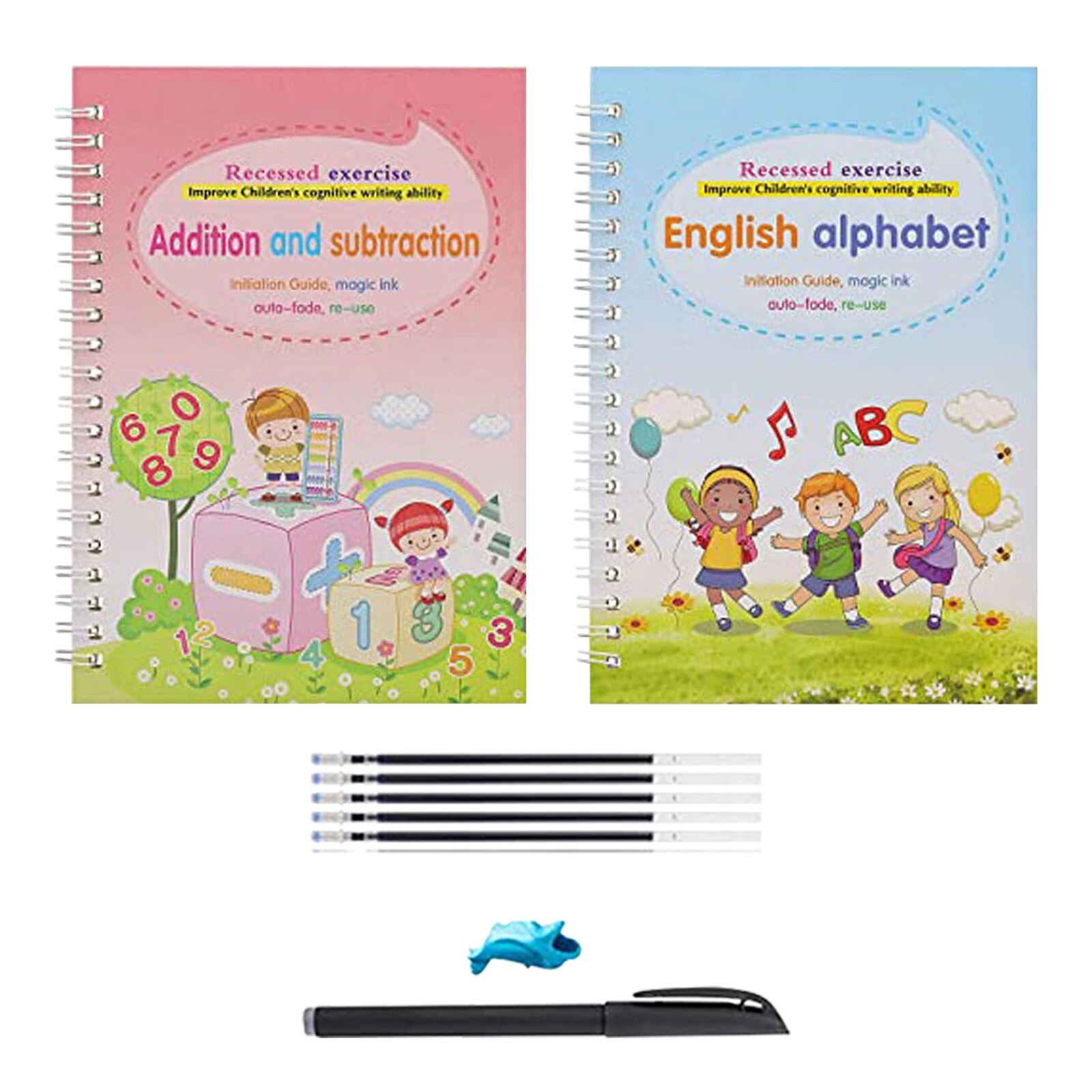 Magic Calligraphy That Can Be Reused Handwriting Copybook Set For Kid Calligraphic Letter Writing Art Supplies #G30: C