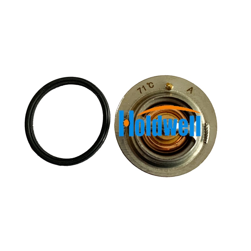 Holdwell 71℃ 160°F Thermostat 129155-49801 for Yanmar Engine 3TNE84 3TNE88 3TNV84 3TNV88