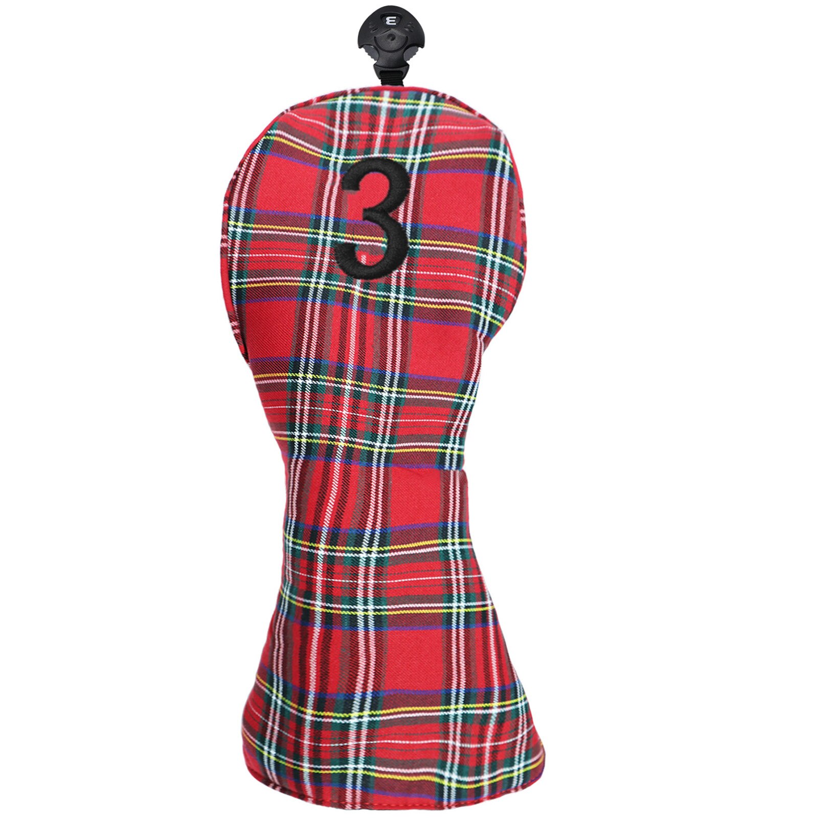 #1 #3 #5 Golf Head Cover Driver Fairway Hybrid Mixed Wood Putter HeadCover Woods Clubs Protector Blue Green: Red Fairway 1Pcs