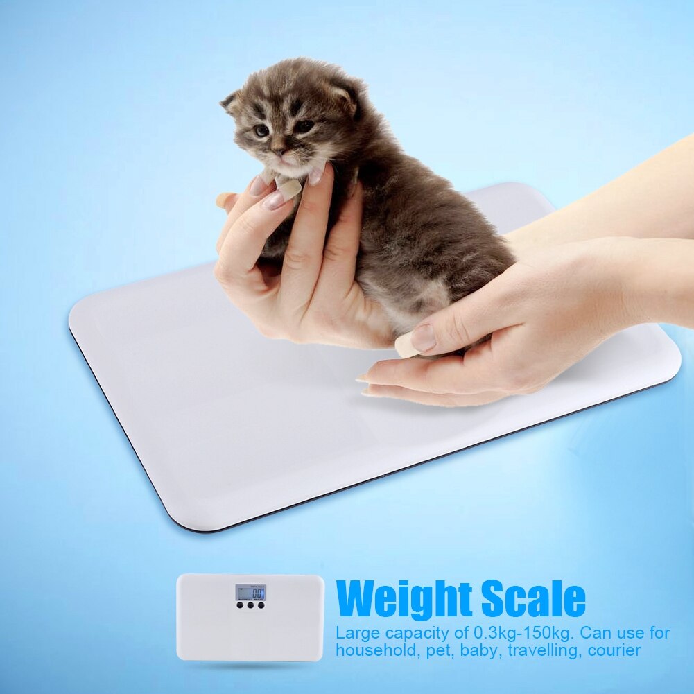LCD Digital Electronic On/Tare Function Low Battery/Lock Alarm Baby Pet Body Weighting Scale Multifunctional Electronic Scale