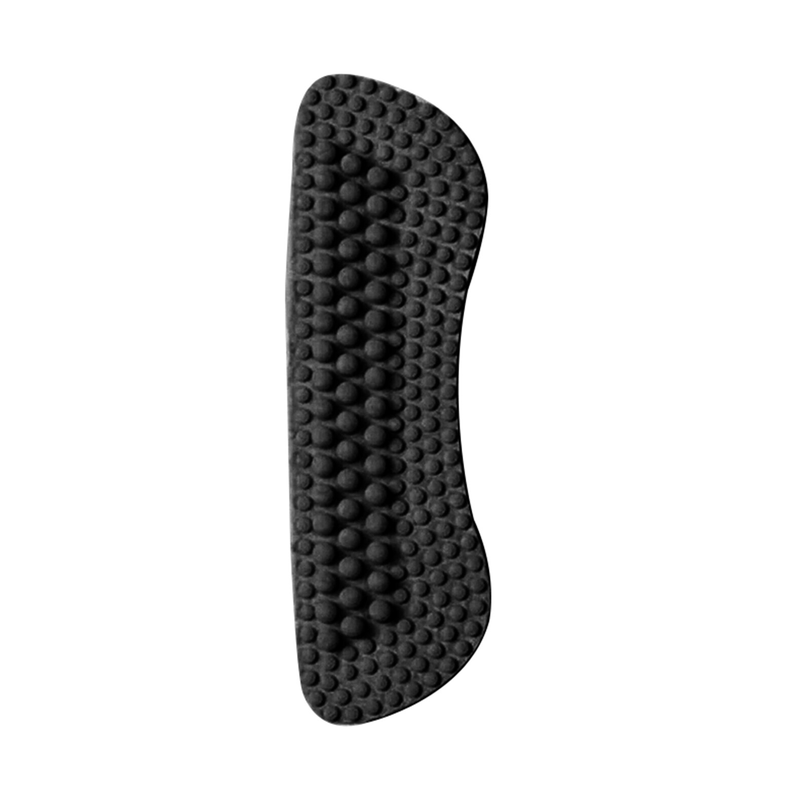 4D Hak Patch Silicone Rubber Hak Sticker Met Zachte Anti-Dragen Dots 2/4/5/6mm Dik Voor Hoge Hakken Schoenen Te Los YS-BU: Black Thinning