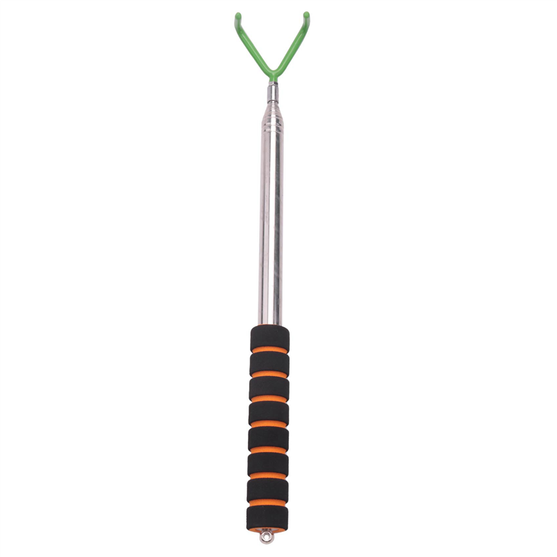 Grappin de golf à disque télescopique, acier inoxydable durable, dispositif de récupération de golf, récupération de disque