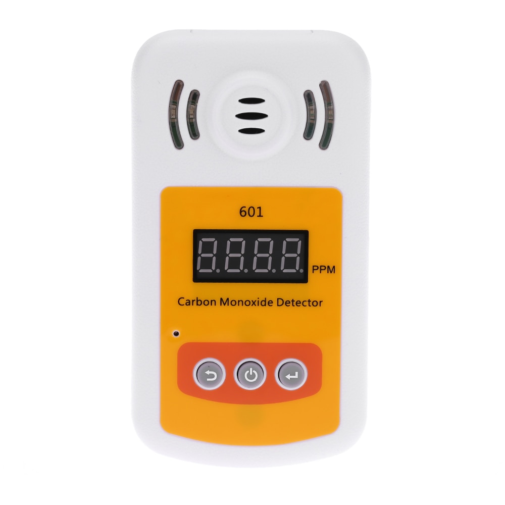 Draagbare Mini Koolmonoxide Detector meter CO gas analyzer Gas Meter Detector met Geluid en Licht Alarm lek detector
