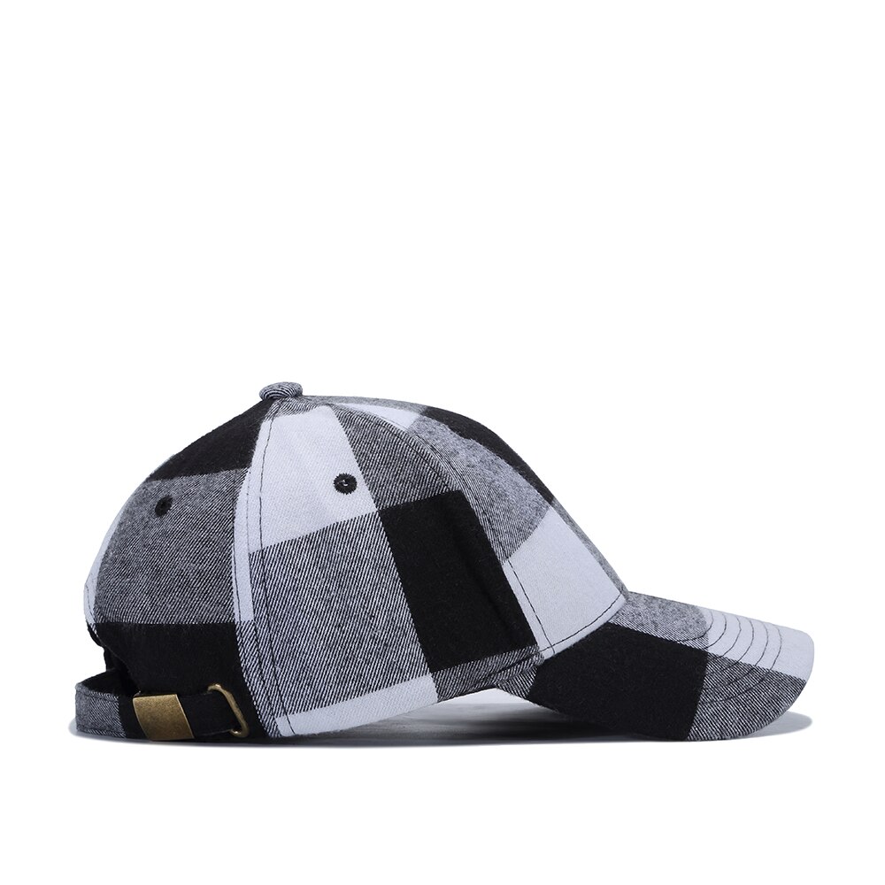 TOHUIYAN Plaid Baseball Kappe Frauen Gorras Sonnenhut Knochen Masculino Hysterese Kappen Für Männer Hüfte hüpfen Trucker Deckel und Hüte