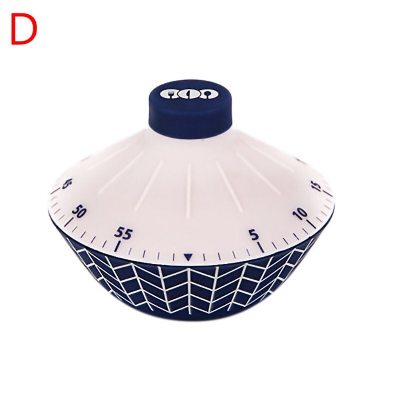 Cute Kitchenware Shape Mechanical Kitchen Timer Loud 60 Minutes Time Interval: 9FP100391-D