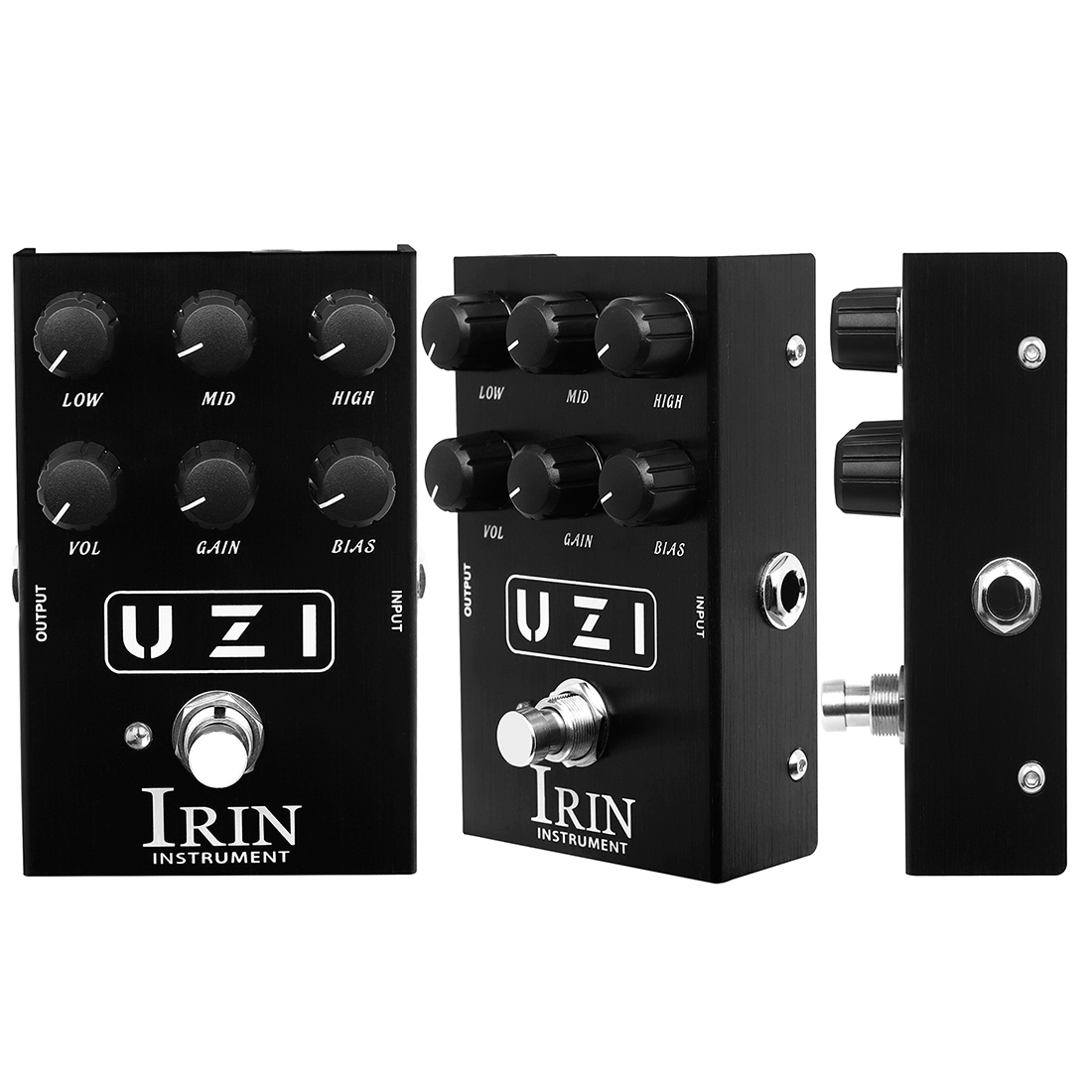 Pedal de efecto de guitarra IRIN, controlador de banda británico/americano/UZI/máximo/banda, Pedal de guitarra eléctrica True Bypass, accesorios de guitarra