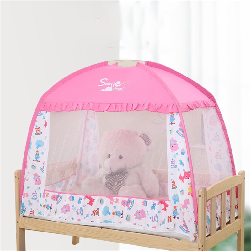 Zomer Yurt Type Klamboe Voor Baby Bedjes Slapen Baby Beddengoed Jongens Meisjes Kinderkamer Accessoires Decoratie Kind Bed Tent