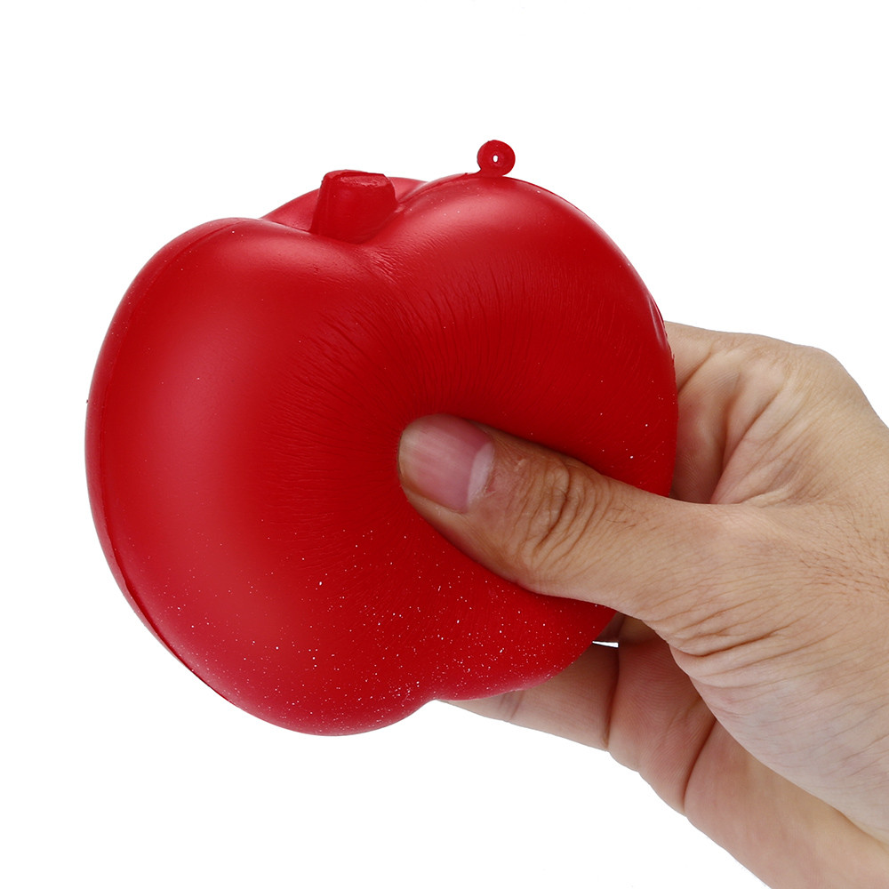 Red Apple Scented Squishies Slow Rising Squeeze Toys Stress Reliever Toy squishy antistress squishy fruit