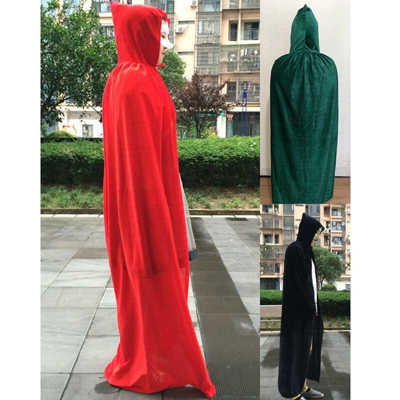 Gothic Losse Hooded Mantel Elf Carnaval Halloween Mantels Capes Kids Gewaad Speelgoed Grim Reaper Party Dress Up