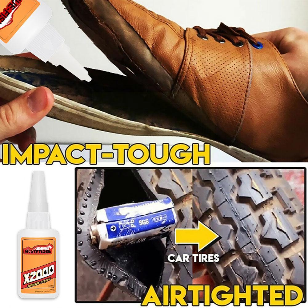 1pcs 50ml Liquid Superglue Adhesive Epoxy Repair Adhesive Nail Store Stationery Strong Instant Bond Glue DIY Gel 502 J5D9