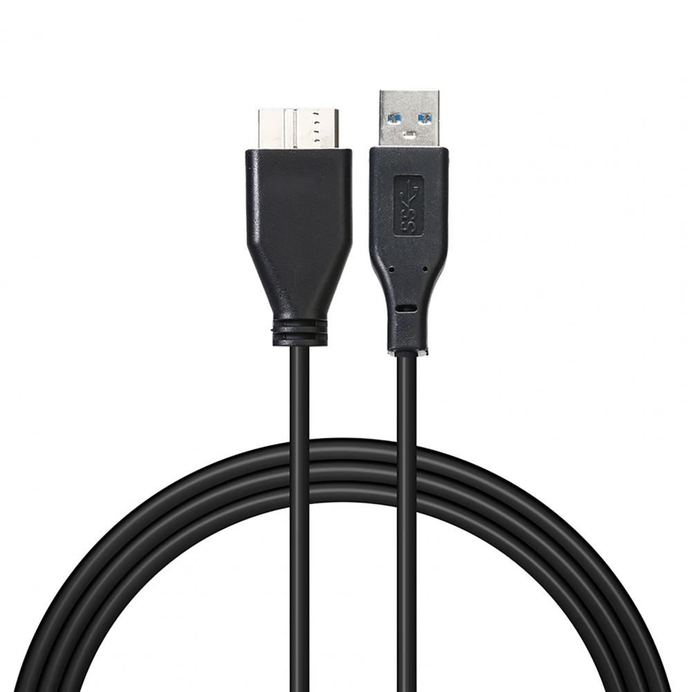 Kabel voor harde schijf USB 3.0 A mannelijk naar micro B mannelijk Hoge snelheid datakabeladapter Adapter voor harde schijf