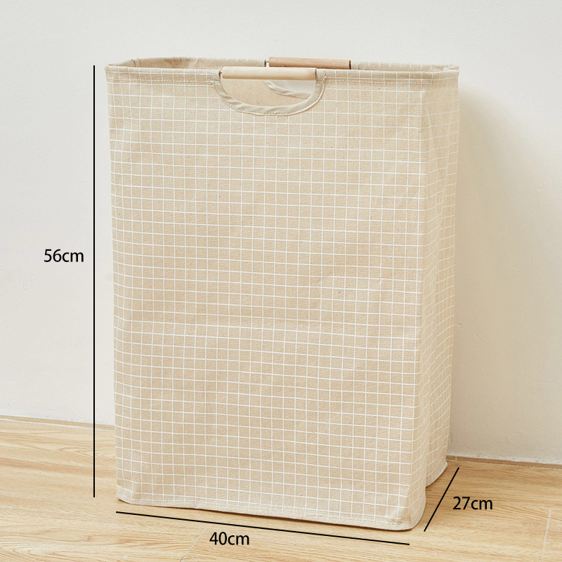 Cesta grande para la colada, plegable, impermeable, cesta organizadora para ropa sucia, juguetes, cestas para la colada, organizadores de tela de almacenamiento: plum