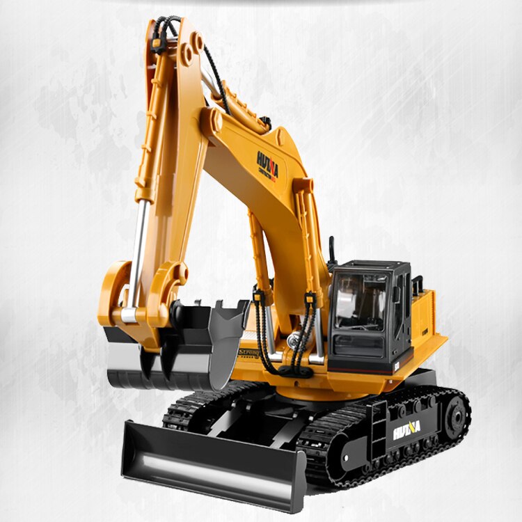 Huina1510 electric 2.4G remote control excavator alloy simulation engineering vehicle model 1:16 scale Thanksgiving
