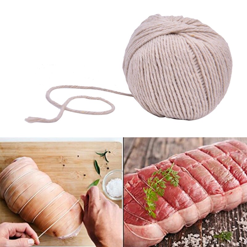 Slager Katoendraad Voor Keuken Accessoires Vlees Prep Truss Turkije Barbecue String Koken Tools Vlees Worst Tie Touw Koord