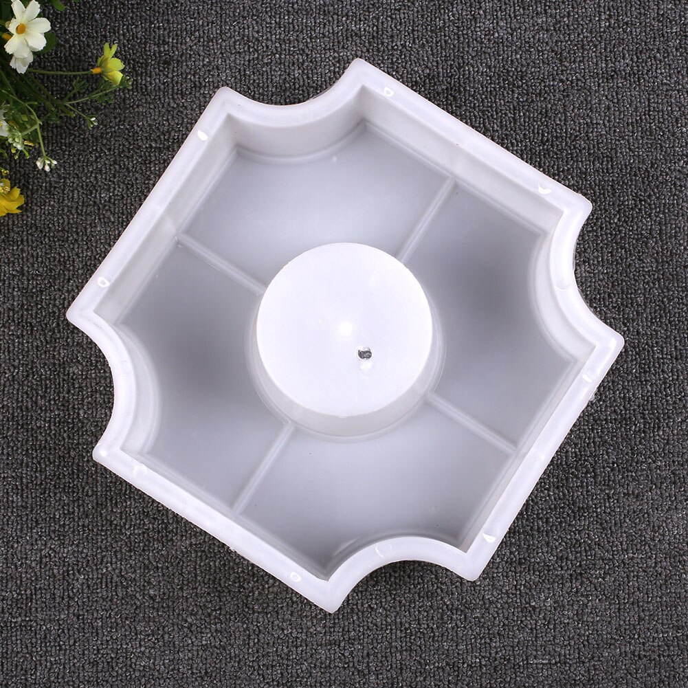 Matrix Square Mold Brick Mold Pattern Concrete Paths Garden Stone Maker Colorful Colorful Stepping Pavement