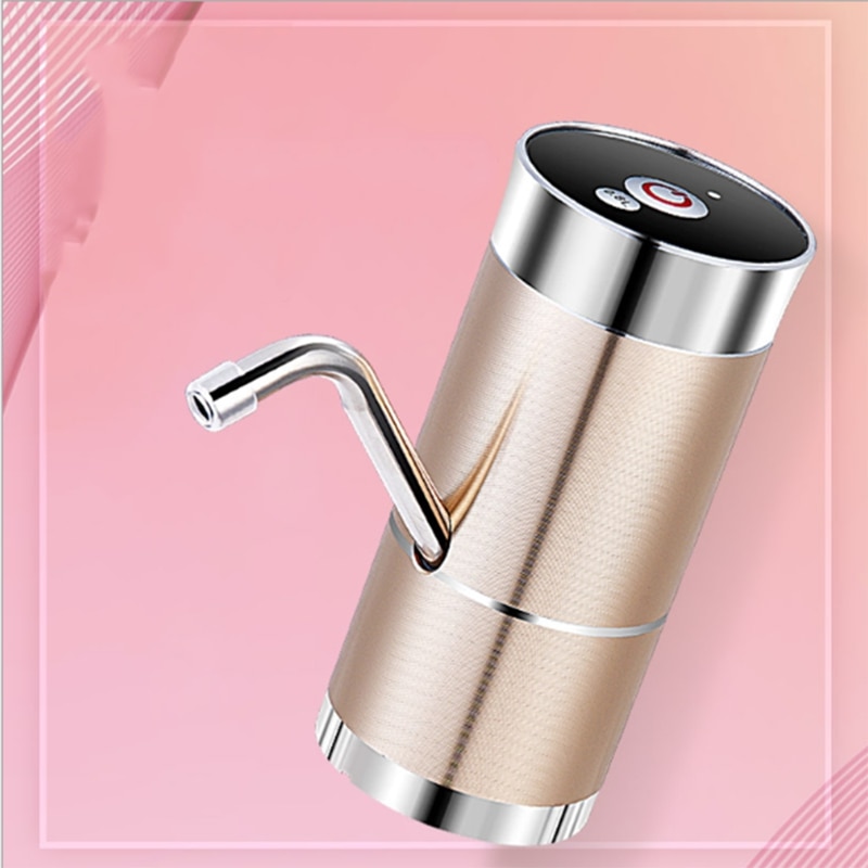 Distributeurs à Eau Distributeur Eau Électrique USB - Pompe Bouteille 2-5 Gallons - Base Support - Noir Pompe électrique