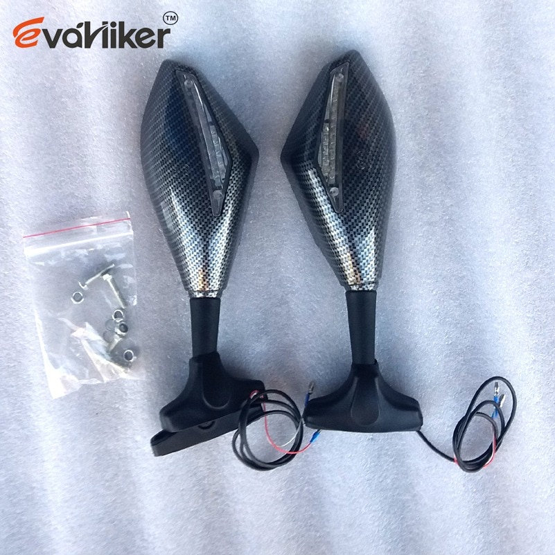 Yzf 1000 thunderace 1996-2007 motorcykel backspegel med svängljus för yamaha yzf 1000 thunderace 1996 1997 1998 - 2007