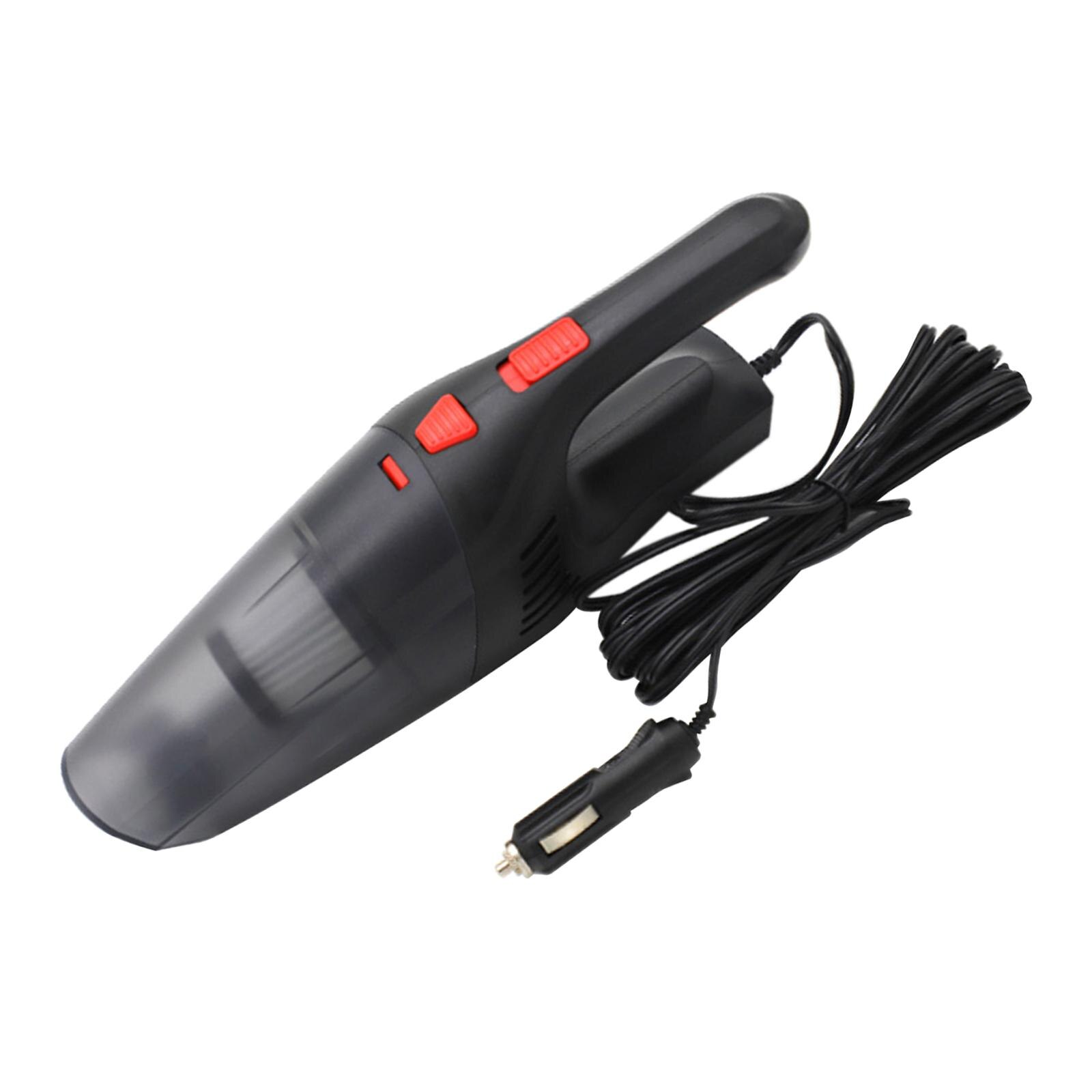 Handheld Auto Staubsauger 6000Pa 5 Düsen Trocken Nass Verwenden Tragbare Verdrahtete Drahtlose Auto Staubsauger für Heimat Fahrzeug teile: verdrahtet Schwarz