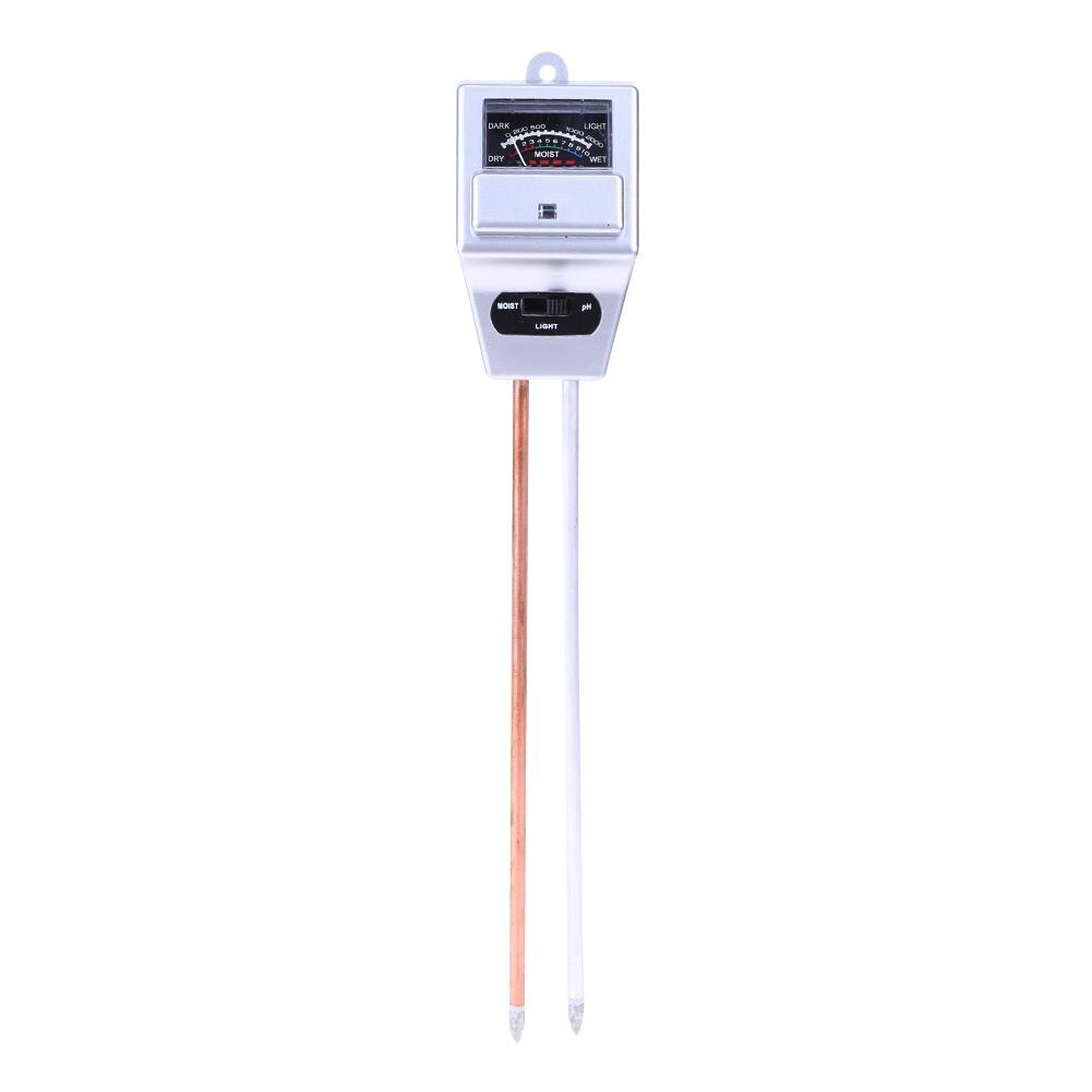3 IN 1 Soil PH Meter Digital Soil Moisture Sunlight PH Meter Tester For Garden Soil Plant Flower Digital Analyzer Tester Tool
