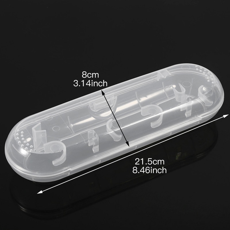 Reizen Draagbare Tandenborstel Buis Cover Case Cap Plastic Koffer Houder Bagage Boarding Draagbare Verpakking organisator Goede