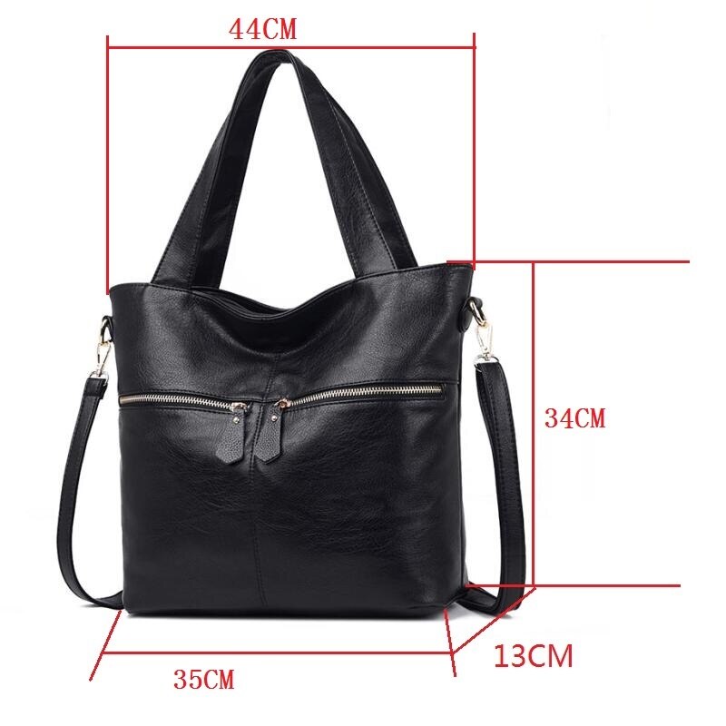 Bolsas femininas pretas estilo europeu, novas bolsas femininas de alta capacidade de ombro estilo europeu 2020