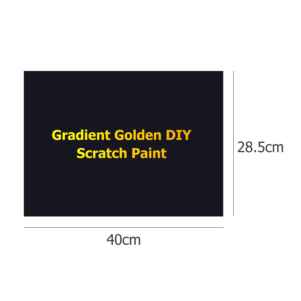 DIY Gradient Color Scratch Art Doodle Scraping Painting Educational Drawing Toys Magic Painting Stick Set Toys
