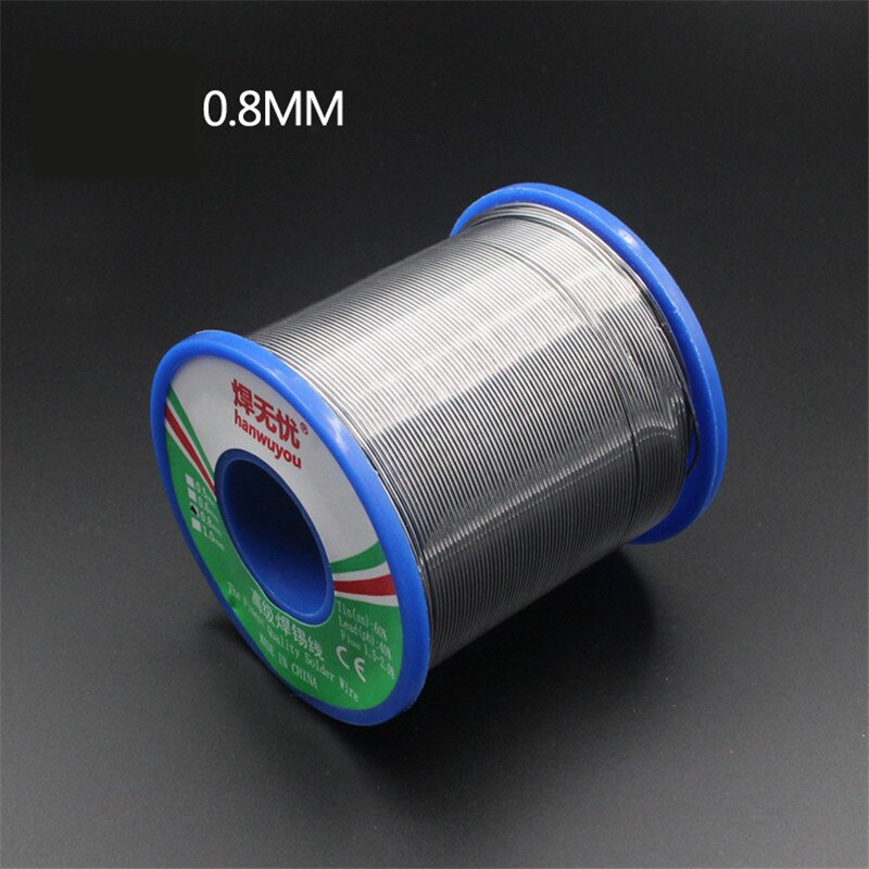 60/40 Soldering Wires Welding Iron Rosin Core Lead Tin Flux 2.0 Percent Solder Tools 500g 0.5/0.6/0.8/1.0/1.2/1.5/2.0mm