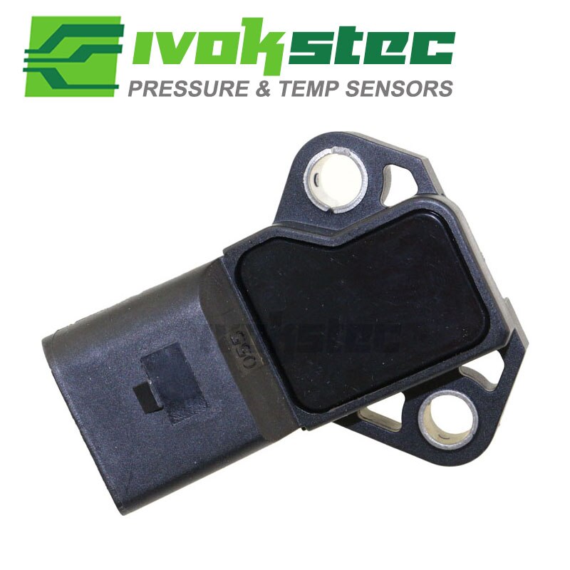Newest 2.5 Bar MAP Sensor Turbo Boost Pressure For Skoda Fabia Roomster Superb Yeti Octavia Praktik 1.4 1.8 1.9 TDI 038906051B