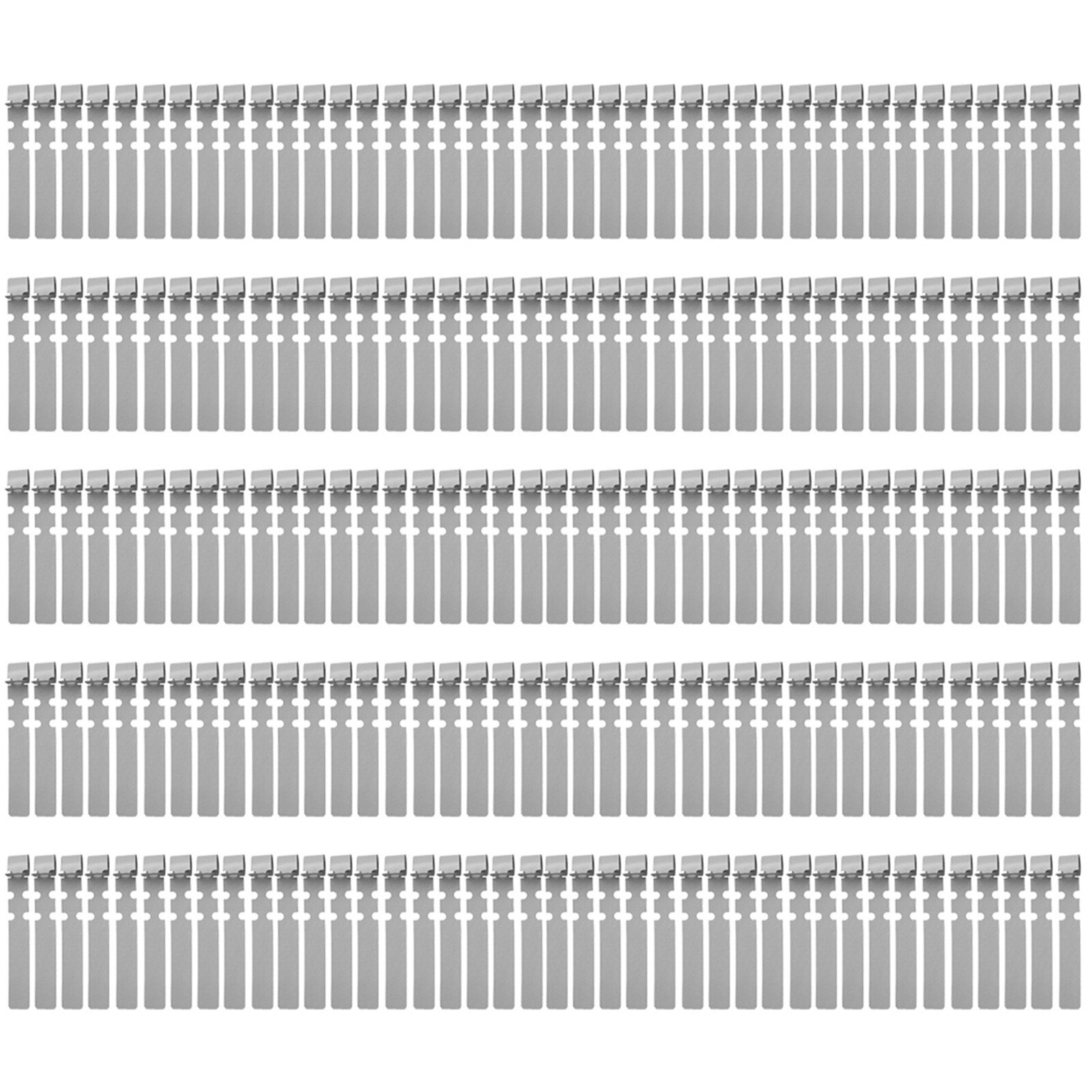 200PC Gardening Label Long Label Plastic Plant Long Type Label Marking Seedling Tray Gardening Label Gardening Label Long Label: Gray 