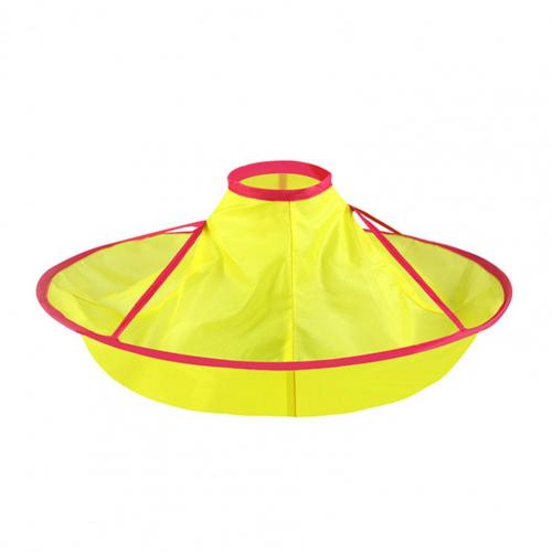 Cape pour barbier familial, Durable, pliable, pour Salon de coiffure, parapluie, outil de coupe de cheveux, enveloppe imperméable: YELLOW