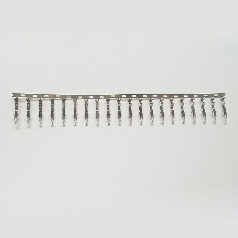 Conector hembra de pines ISO, conector hembra, Micro temporizador, Mini contactos ISO, 20 x