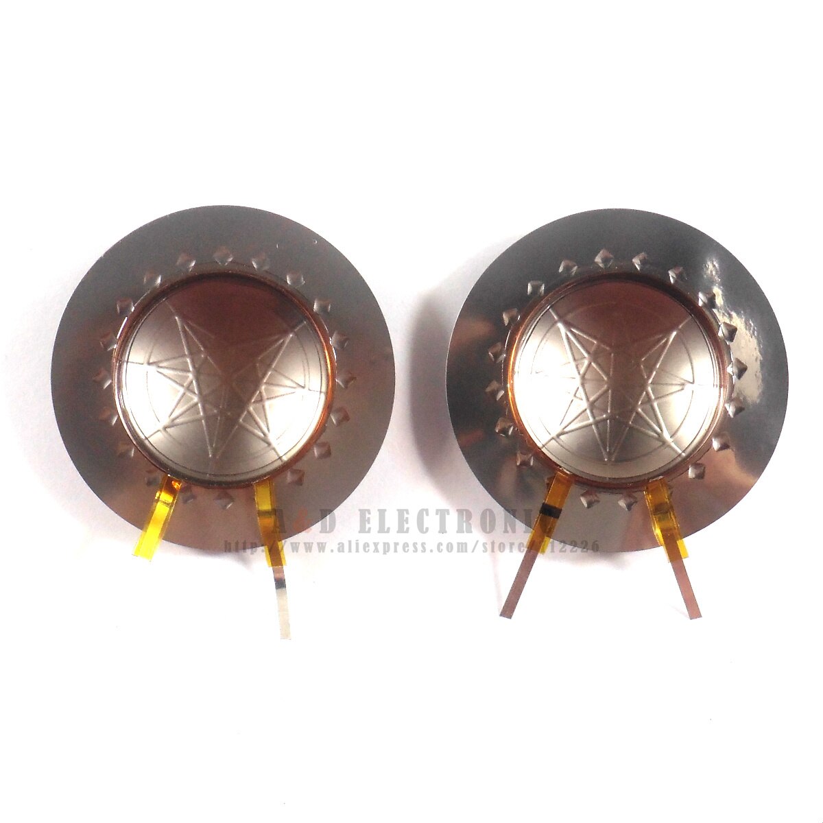 Tweeters de diafragma de cúpula de titanio de 8 ohm, bobina de voz de 25,5mm (25,4mm), 1 pulgada, 10 unids/lote: Model A