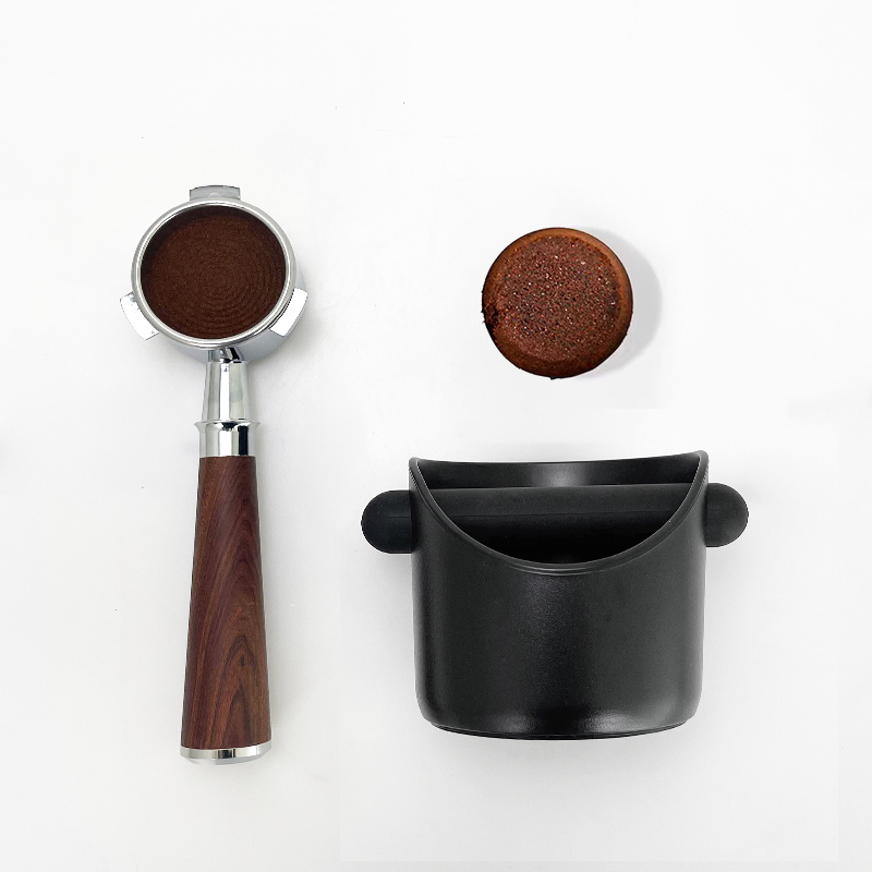 Koffie Klop Box Anti Slip Schokabsorberende Espresso Grind Grond Container Dump Afvalbak Thuis Cafe Accessoires Barista Gereedschap
