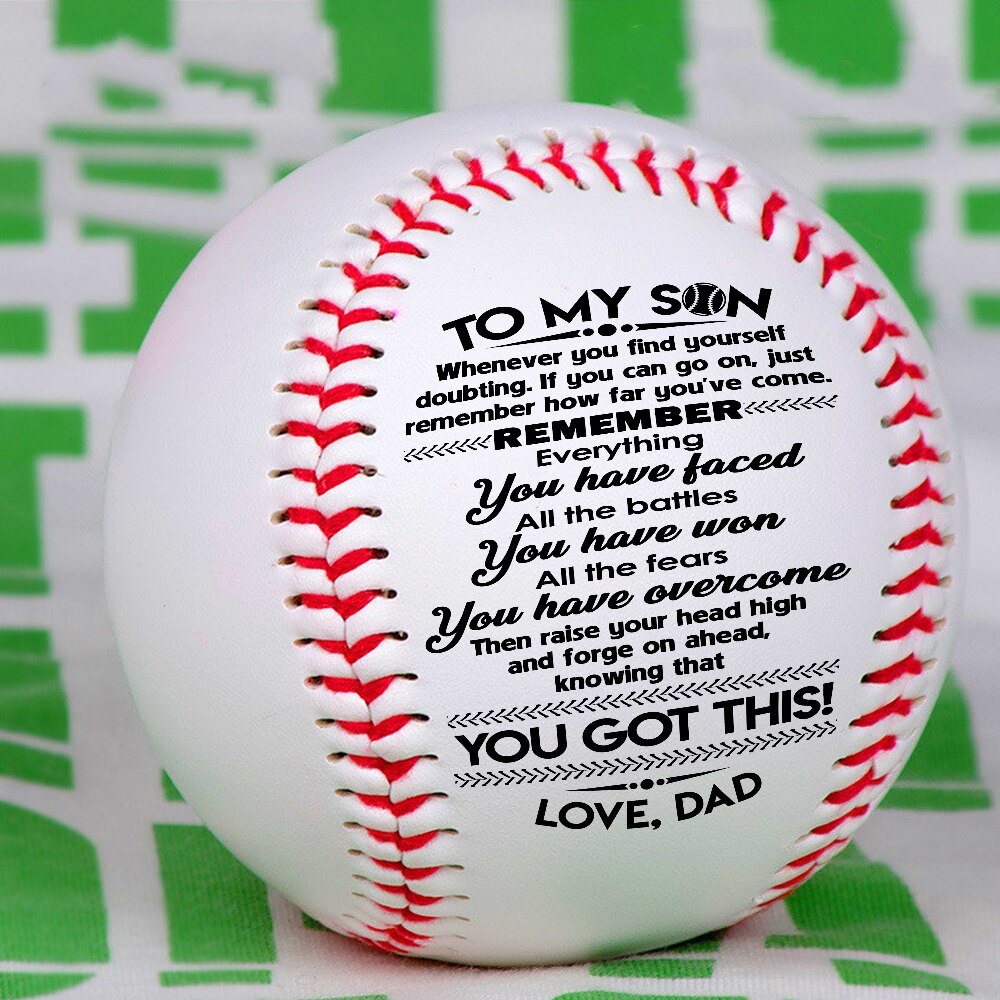 Vader Te Zoon, Je Kreeg Deze Baseball Bal