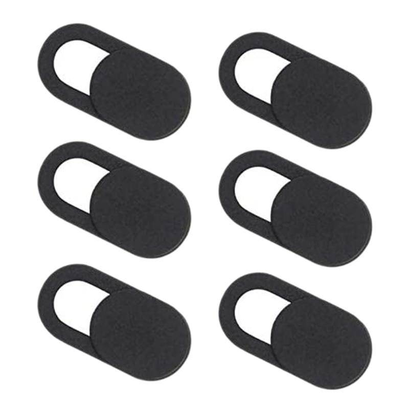 Couverture de Webcam pour Smartphone Mac-Book Pro, Protection de confidentialité, Ultra-mince, 6 paquets