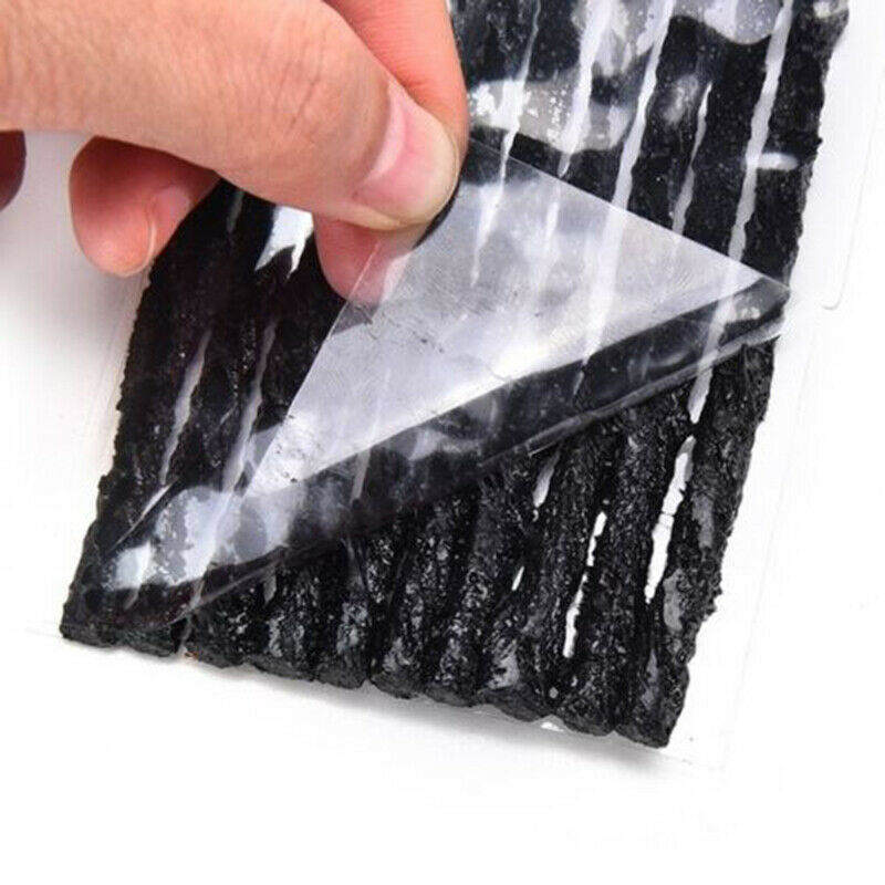 50Pcs Car Motorcycle Tyre Tubeless Seal Strip Plug Tire Puncture Repair Recovery Kit Tire Accessories
