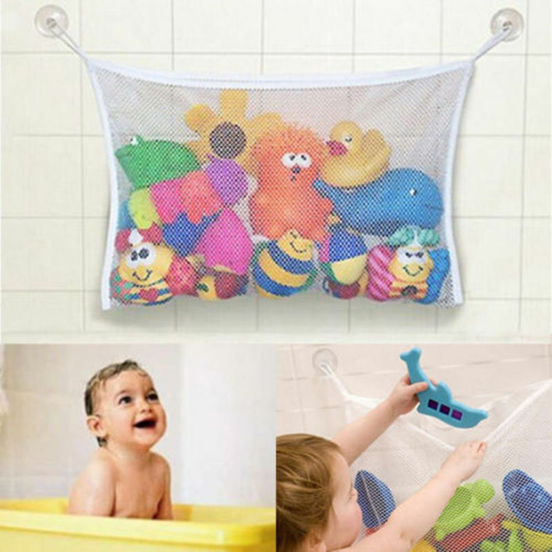 Baby Schlecht Netz Saug Lagerung Falten Hängen Gittergewebe Netz Tasche Kleinkind Schlecht Badewanne Spielzeug freundlicher Lagerung Schlecht Zubehör