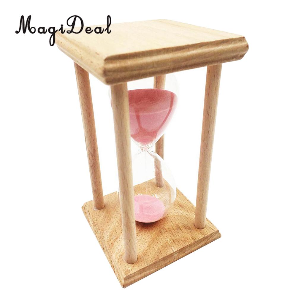 20 Minutes Shatterproof Cooking Timer Hourglass Home Decoration,Pink