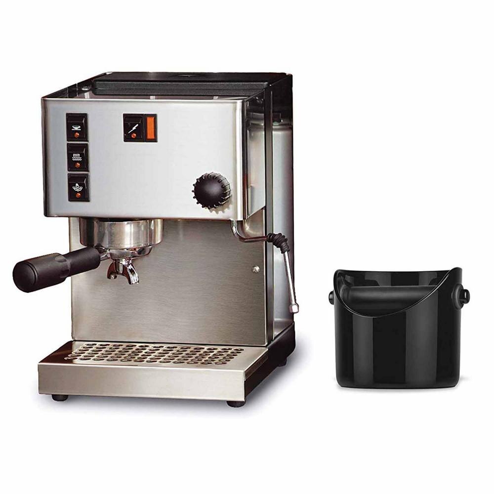 Coffee Grind Knock Box And Espresso Dump Bin Black Anti Slip Coffee Grind Dump Bin Household Coffee Tools