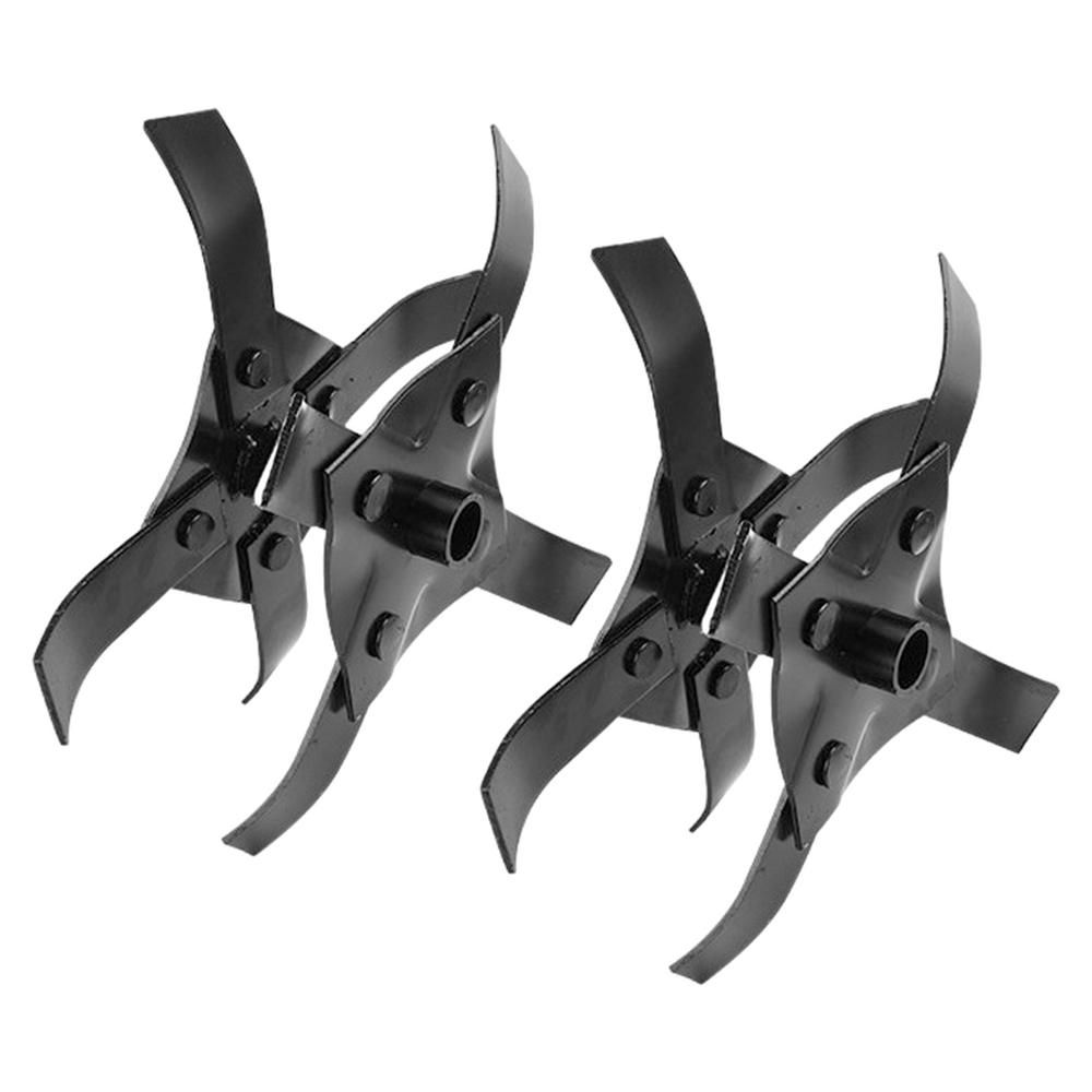 Garden Rototiller Cultivator Precision Alloy Multi-purpose Weeding Eater Trimmer Rotary Cultivator Tool Hedge Trimmer Lawnmower: Blue